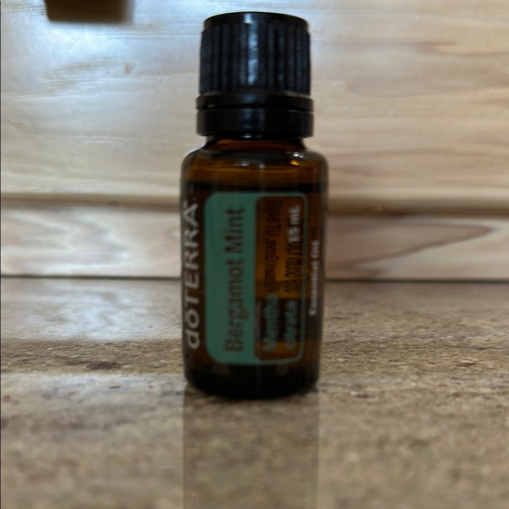doTERRA Bergamot Mint Oil in Amber Bottle